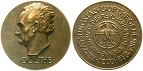 Orden und Ehrenzeichen
Deutschland
Weimarer Republik, 1919-1933
Ehrenpreis des Reichspräsidenten 1932 Verfassungstag Goethe Gedenkjahr (v. Bosselt)...