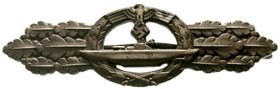 Orden und Ehrenzeichen
Deutschland
Drittes Reich, 1933-1945
U-Boot Frontspange in Bronze, Herst. Peekhaus, Schwerin-Berlin.
vorzüglich