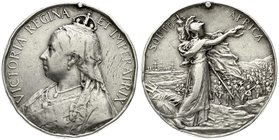 Orden und Ehrenzeichen
Großbritannien
Queens-South-Africa-Medal. Verliehen an CPL OF H: W.H. LYONS Matrikelnummer 1654. 37 mm; 30,34 g.
schön/sehr ...