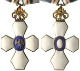 Orden und Ehrenzeichen
Island
Orden des Falken. Ritterkreuz am Band. Gestiftet 1921. vorzüglich, kl. Emaillechip am Rand