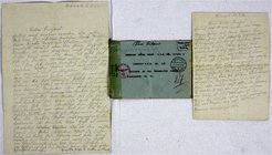 Briefmarken
Briefe
Luftpost
Kriegsgefangenen-Luftpostbrief mit hs "taxe perque 40 Pf." sowie Zensur über Lissabon nach USA, 1944 in Washington zens...