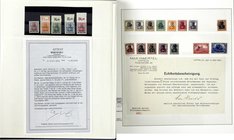 Briefmarken
Lots und Sammlungen
Bes. I. WK/Abstimmungsgebiete/Memel 1914 bis 1923. Gestempelte, ungebrauchte und postfrische Sammlung, meist doppelt...