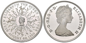 United Kingdom. Elizabeth II. Medalla. 1980. Ag. 28,20 g. PR. Est...40,00.