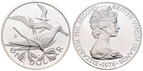 Virgin Islands. Elizabeth II. 1 dollar. 1976. (Km-6a). Ag. 25,70 g. PR. Est...25,00.