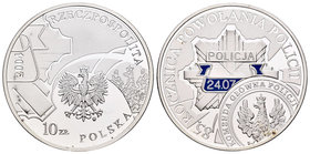 Poland. 10 zlotych. 2004. MW. (Km-Y502). Ag. 14,24 g. PR. Est...25,00.
