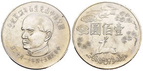 Taiwan. 50 yuan. 1965. (Km-Y539). Ag. 22,09 g. UNC. Est...30,00.