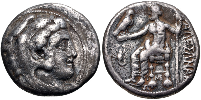 Kingdom of Macedonia, Alexander III The Great, 336 - 323 BC
Silver Tetradrachm,...