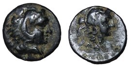 Mysia, Pergamon, 310 - 282 BC, AE11, Herakles and Athena
