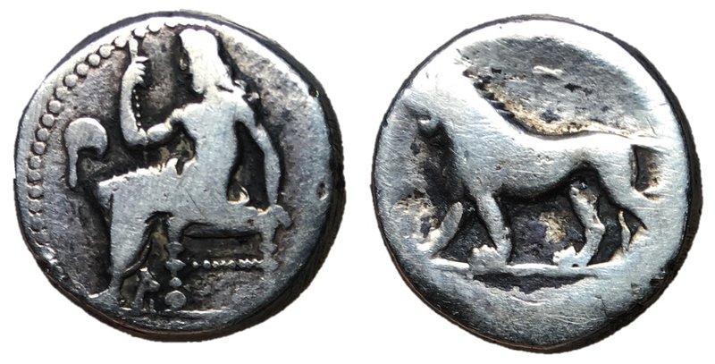 Persia, Alexandrine Empire, Satraps of Babylon, 328 - 311 BC
Silver Tetradrachm...
