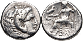 Seleukid Empire, Seleukos I Nikator, 312 - 281 BC, Silver Tetradrachm, Karrhai Mint