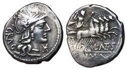 L. Antestius Gragulus, 136 BC, Silver Denarius