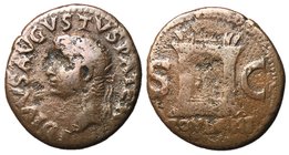 Divus Augustus, Issue by Tiberius, 22 - 30 AD, Large Altar
