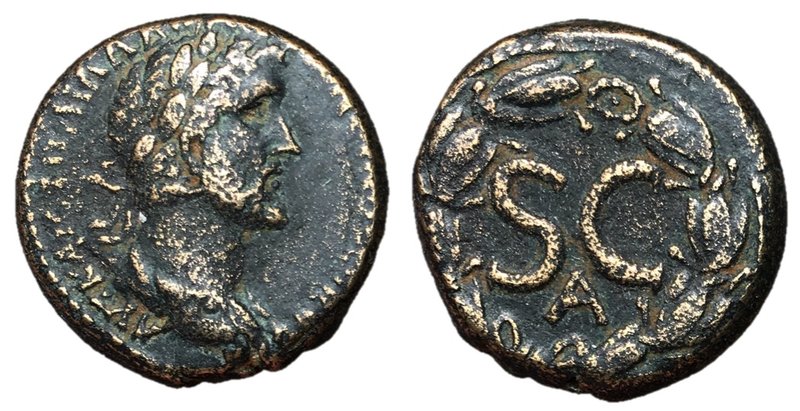 Antoninus Pius, 138 - 161 AD
AE As, Syria, Seleucis & Pieria, Antioch Mint, 23m...