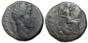 Commodus, 177 - 192 AD, Sestertius, British Revolt Issue