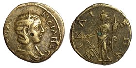 Julia Mamaea, 222 - 235 AD, AE21, Bithynia, Nicaea, Tyche, Unpublished, Unique?