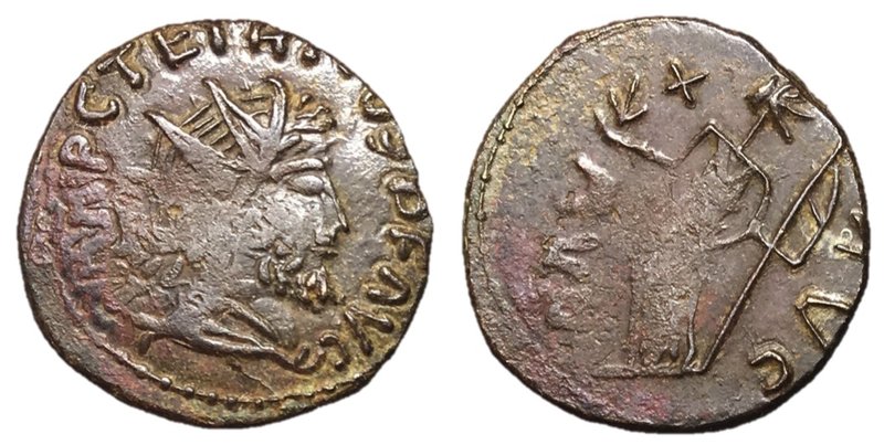 Barbarous Radiates, Imitating Tetricus I, 3rd Century AD
AE 'Antoninianus', Bri...