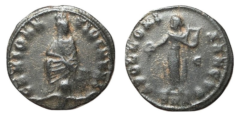 Anonymous, Reign of Maximinus II, 310 - 313 AD
AE 1/4 Follis, Antioch Mint, 15m...