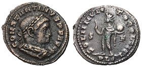 Constantine I, 307 - 337 AD, Follis of Lugdunum, Sol