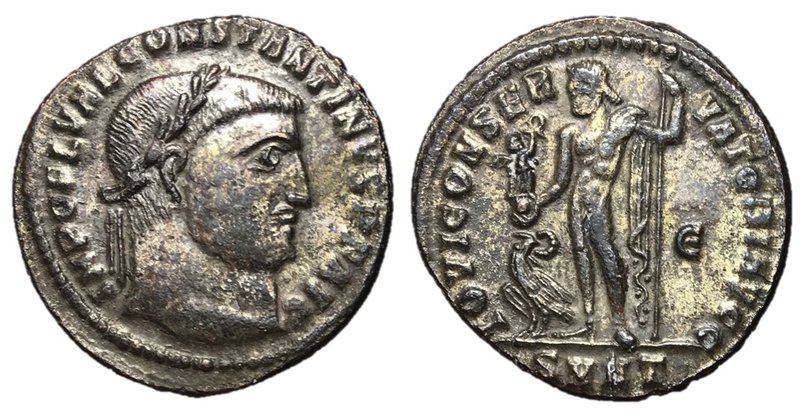 Constantine I, The Great, 307 - 337 AD
AE Follis, Heraclea Mint, 22mm, 3.23 gra...