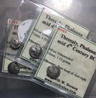 Lot of 4 Silver Trihemiobols from the BCD Collection