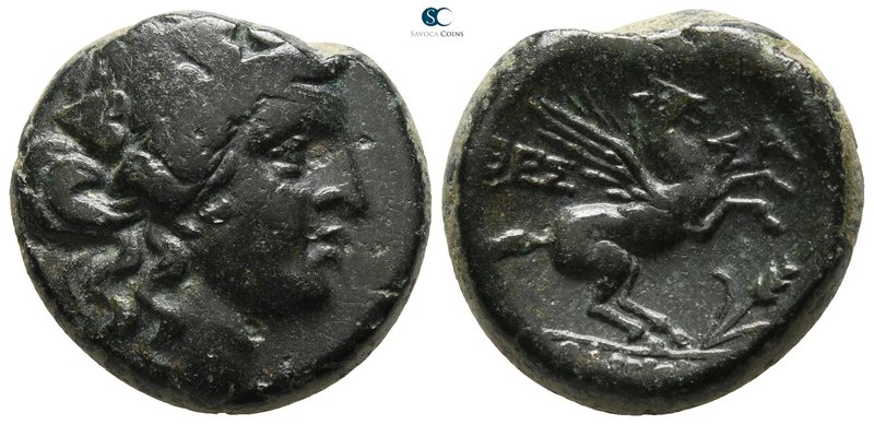 Macedon. Thessalonica 187-131 BC. 
Bronze Æ

20 mm., 9.95 g.



very fine...