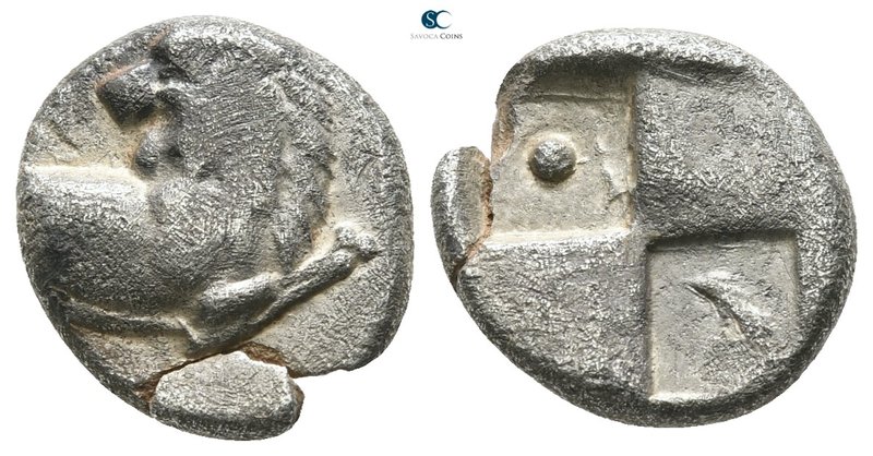 The Thracian Chersonese. Chersonesos 386-338 BC. 
Hemidrachm AR

12 mm., 2.24...