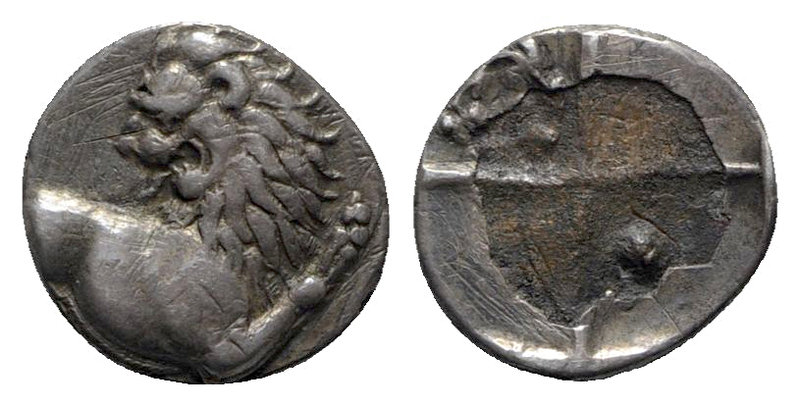The Tauric Chersonese. Cherronesus circa 386-338 BC. 
Hemidrachm AR

12 mm., ...