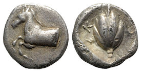 Thessaly. Skotussa circa 465-460 BC. Drachm AR
