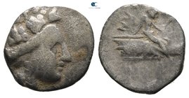 Euboea. Histiaia circa 250-150 BC. Obol AR