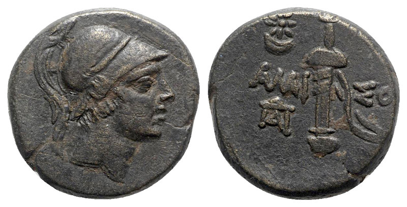 Pontos. Amisos circa 111-90 BC. 
Bronze Æ

20 mm., 8.18 g.



very fine