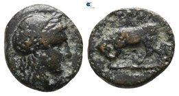 Mysia. Gambrion 400-300 BC. Bronze Æ
