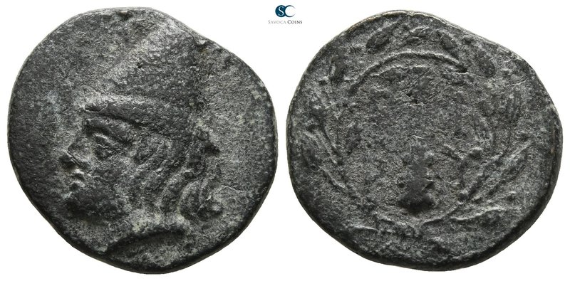 Troas. Birytis 350-300 BC. 
Bronze Æ

18 mm., 4.42 g.



nearly very fine...
