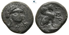 Troas. Gergis 400-350 BC. Bronze Æ