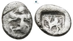 Caria. Kaunos  490-470 BC. 1/6 Stater AR
