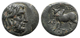 Lydia. Tralleis circa 220-200 BC. Bronze Æ