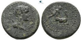 Lydia. Hierokaisareia  . Pseudo-autonomous issue circa AD 54-68. Bronze Æ