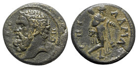 Lydia. Maionia . Pseudo-autonomous issue AD 193-211. Time of Septimius Severus. Dama, magistrate. Bronze Æ