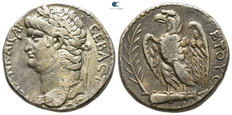 Seleucis and Pieria. Antioch. Nero AD 54-68. Dated year 114 of the Caesarean Era...