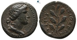 Seleucis and Pieria. Antioch. Pseudo-autonomous issue. Nero AD 54-68. Bronze Æ