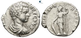 Caracalla, as Caesar AD 196-198. Rome. Denarius AR