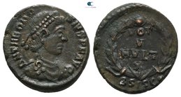 Theodosius I AD 379-395. Siscia. Follis Æ