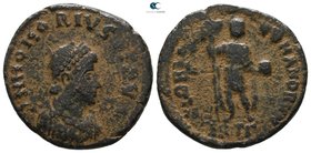 Honorius AD 393-423. Antioch. Follis Æ