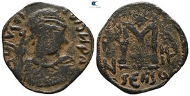 AD 527-565. Justinian I (?). Seleucia Isauriae mint. Follis Æ