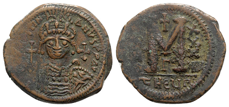 Justinian I AD 527-565. Theoupolis (Antioch)
Follis Æ

35 mm., 17.94 g.


...