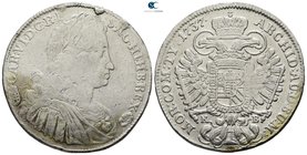 Austria. Kremnica. Karl VI AD 1711-1740. Struck 1737 KB(Kremnica). Taler AR