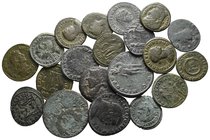 Lot of ca. 20 Roman Imperial bronze coins / SOLD AS SEEN, NO RETURN!very fine