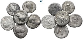 Lot of 6 Roman silver coins / SOLD AS SEEN, NO RETURN!nearly very fine