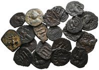 Lot of ca. 20 Byzantine bronze coins  / SOLD AS SEEN, NO RETURN!very fine