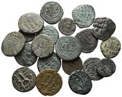 Lot of ca. 20 Islamic bronze coins / SOLD AS SEEN, NO RETURN!very fine