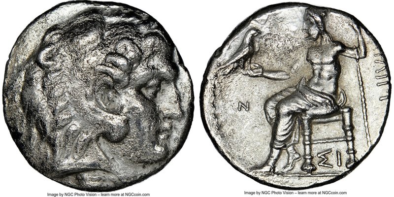 MACEDONIAN KINGDOM. Philip III Arrhidaeus (323-317 BC). AR tetradrachm (25mm, 11...